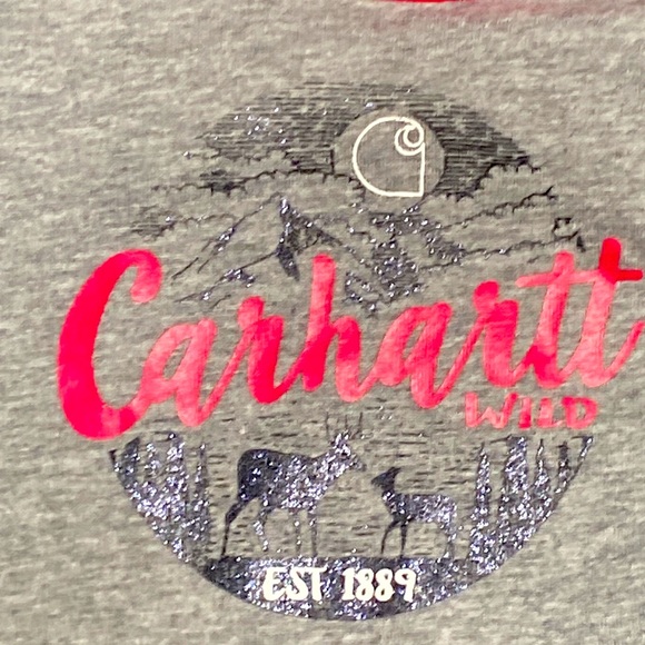 Carhartt & Real Love Girls One Piece & Sweat Pants Cotton Polyester Size 3 Month - Picture 5 of 10